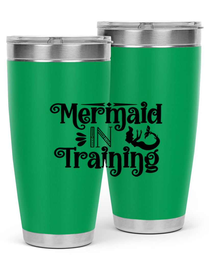 Mermaid In Training 364#- mermaid- Tumbler