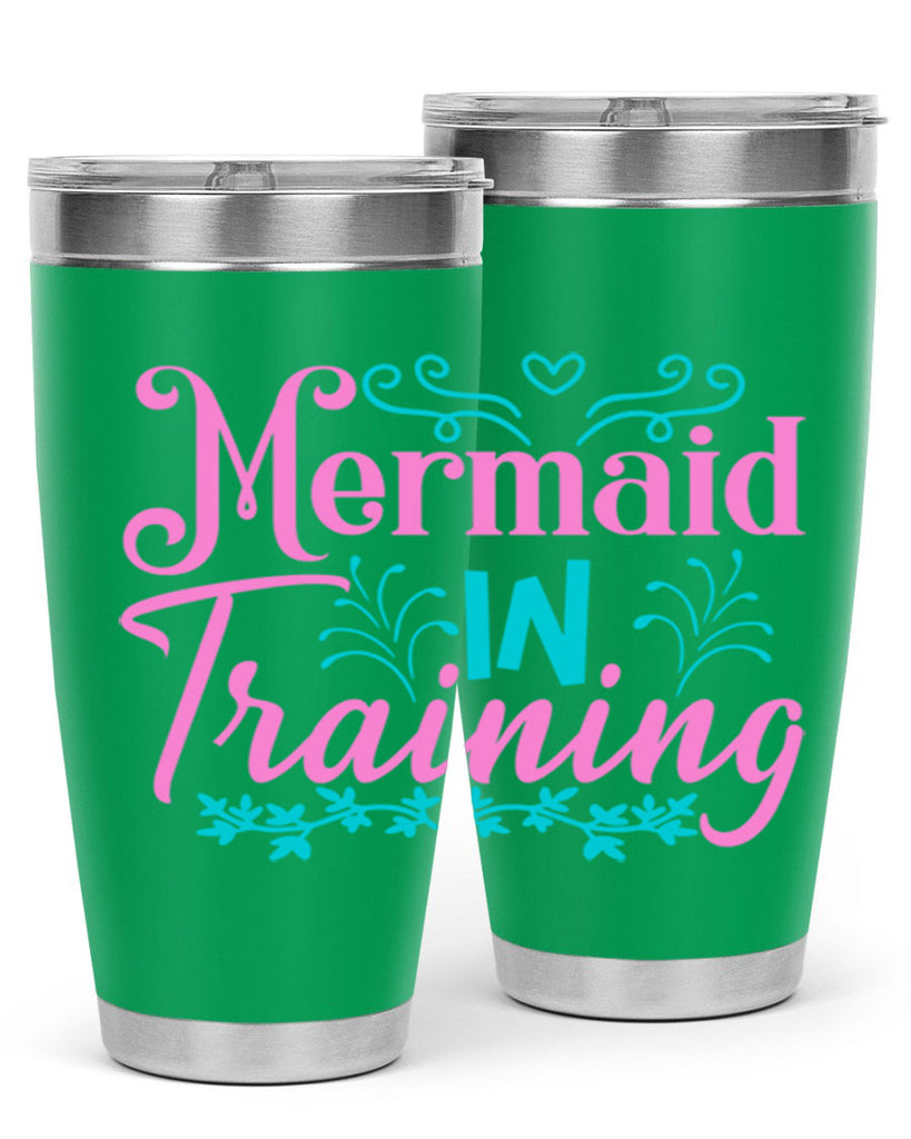 Mermaid In Training 366#- mermaid- Tumbler