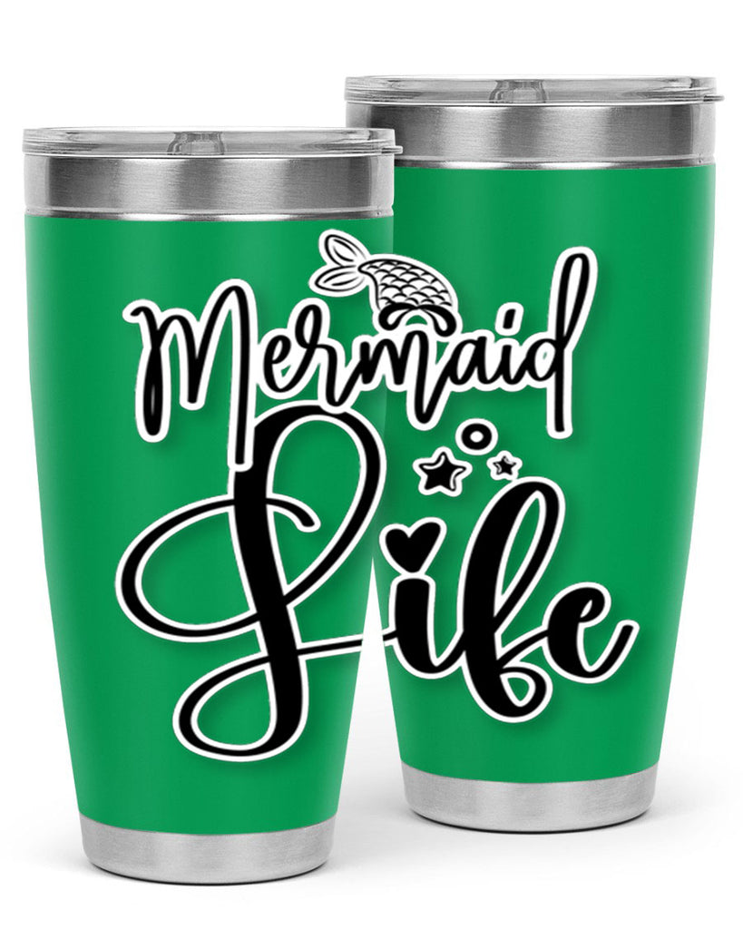 Mermaid Life 429#- mermaid- Tumbler