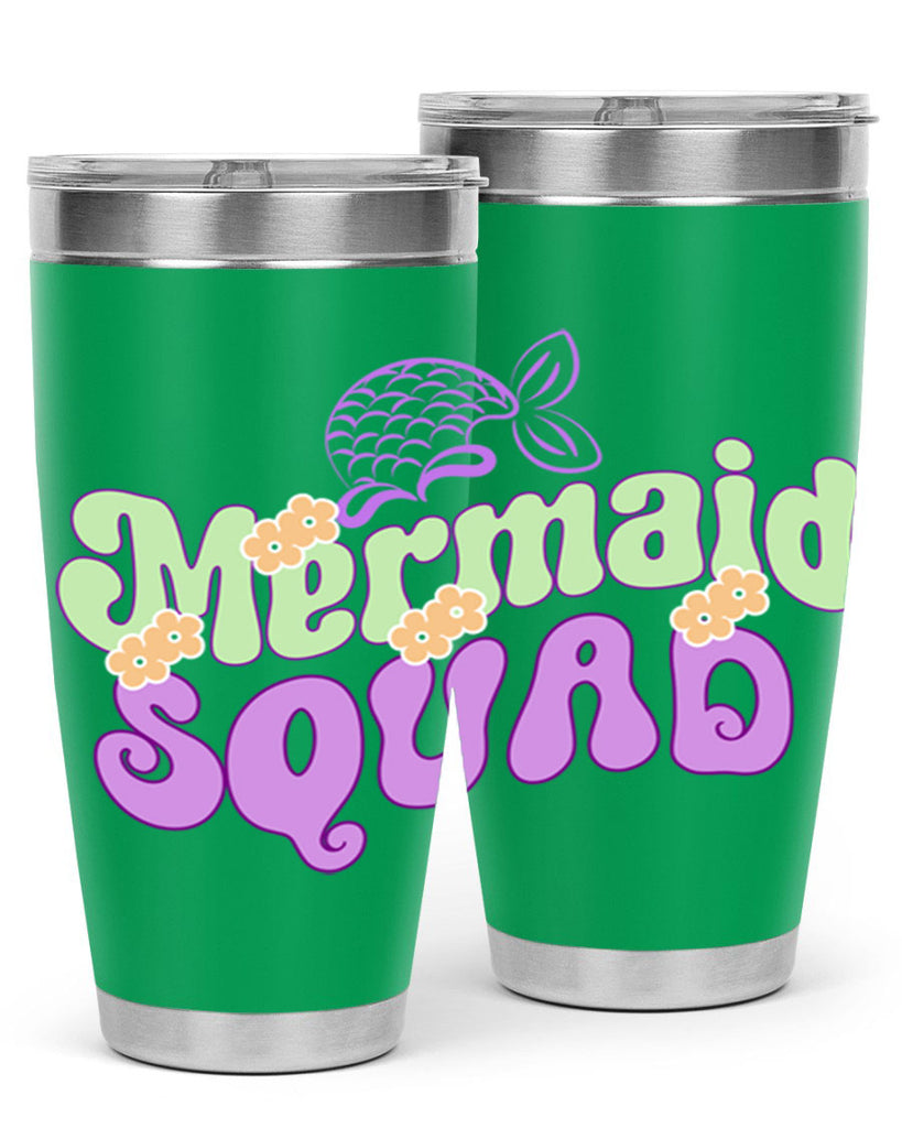 Mermaid Squad 445#- mermaid- Tumbler