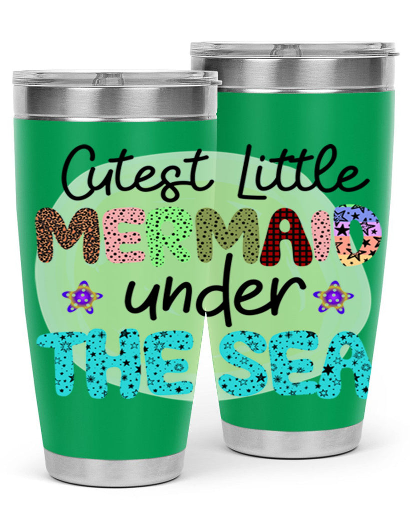 Mermaid Tshirt design 452#- mermaid- Tumbler