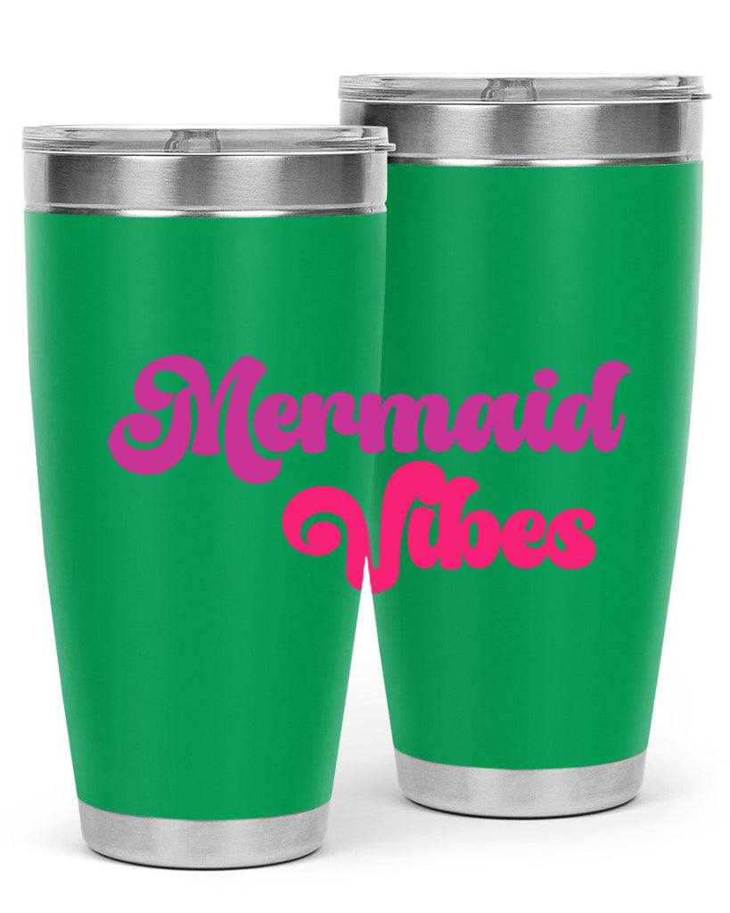 Mermaid Vibes 388#- mermaid- Tumbler