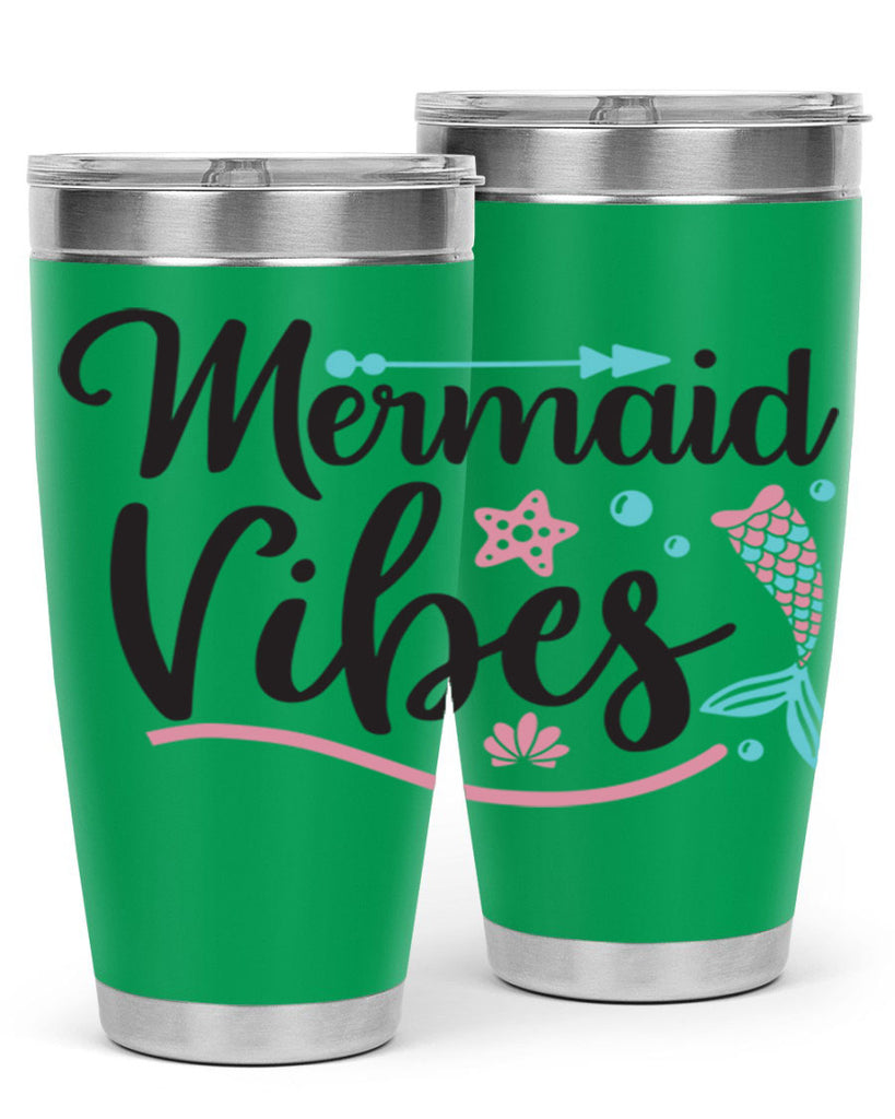 Mermaid Vibes 389#- mermaid- Tumbler