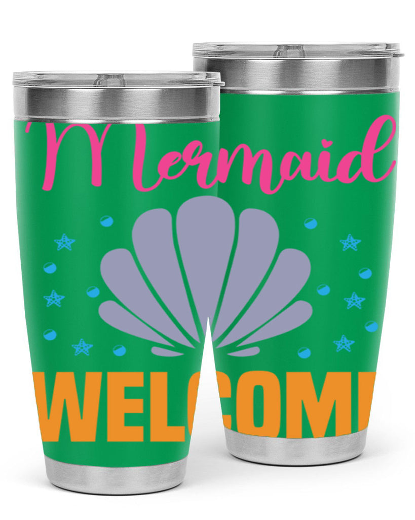 Mermaid Welcome Design 467#- mermaid- Tumbler