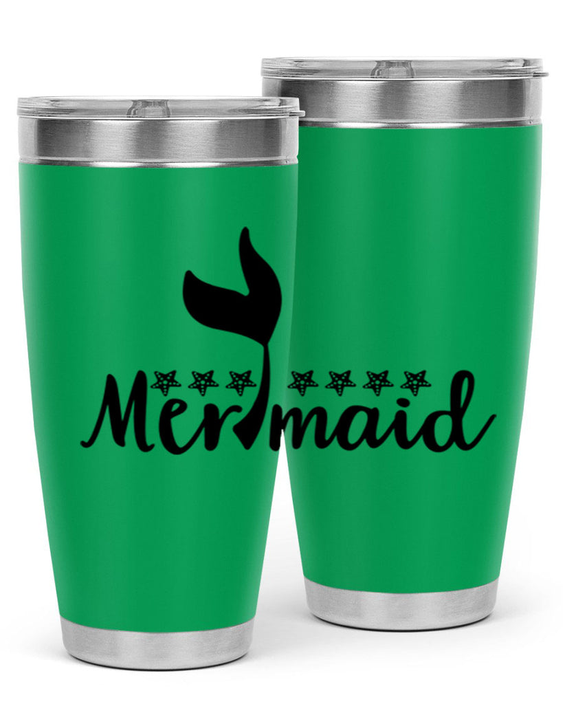 Mermaid design 451#- mermaid- Tumbler