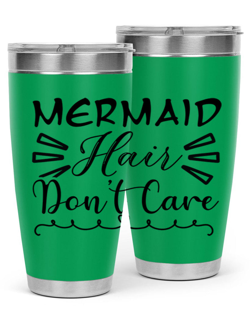 Mermaid hair dont care 404#- mermaid- Tumbler