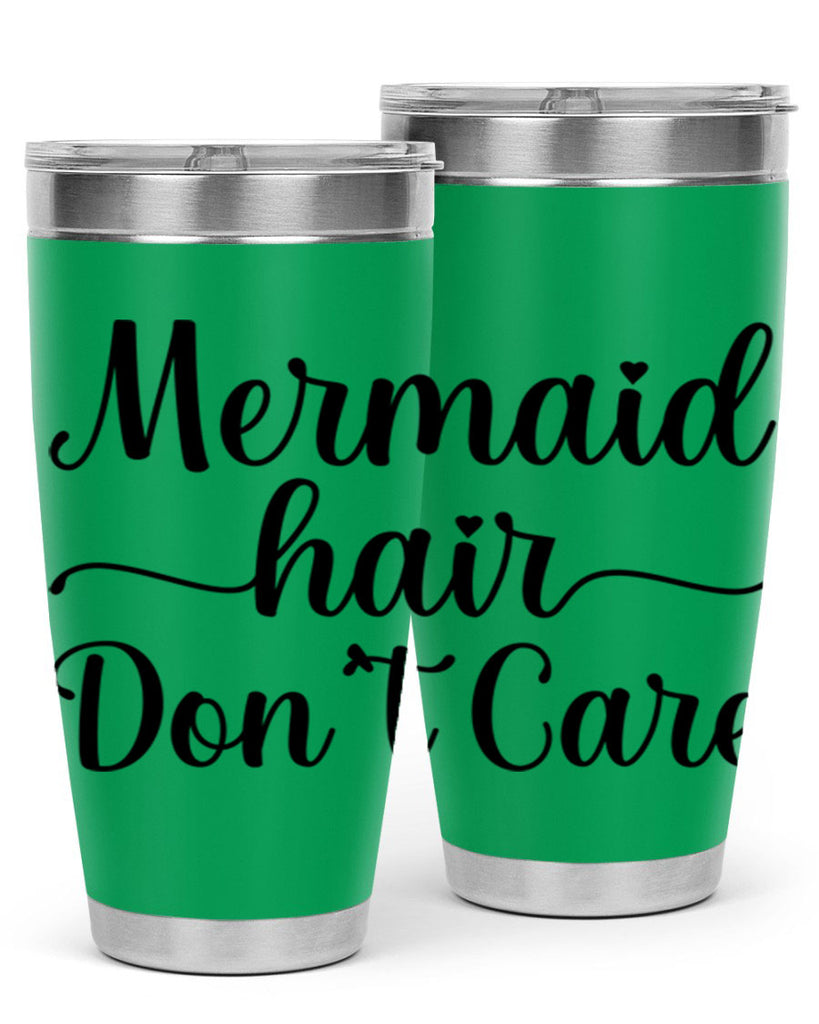 Mermaid hair dont care 412#- mermaid- Tumbler