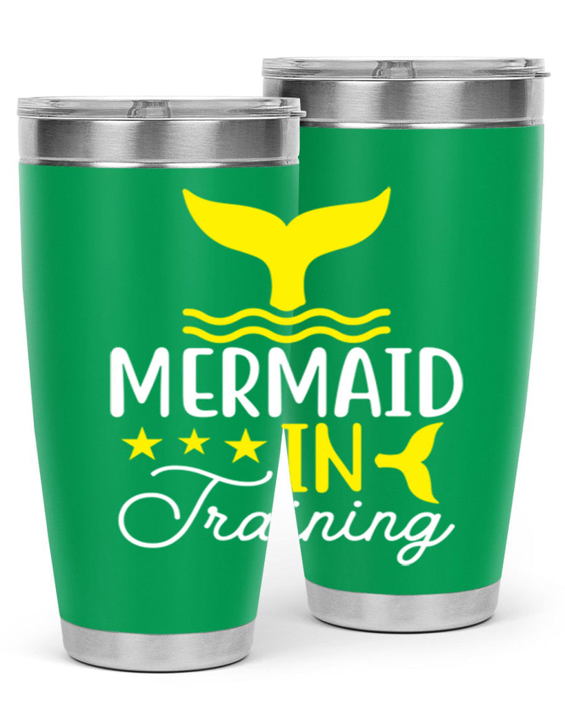 Mermaid in Training 361#- mermaid- Tumbler