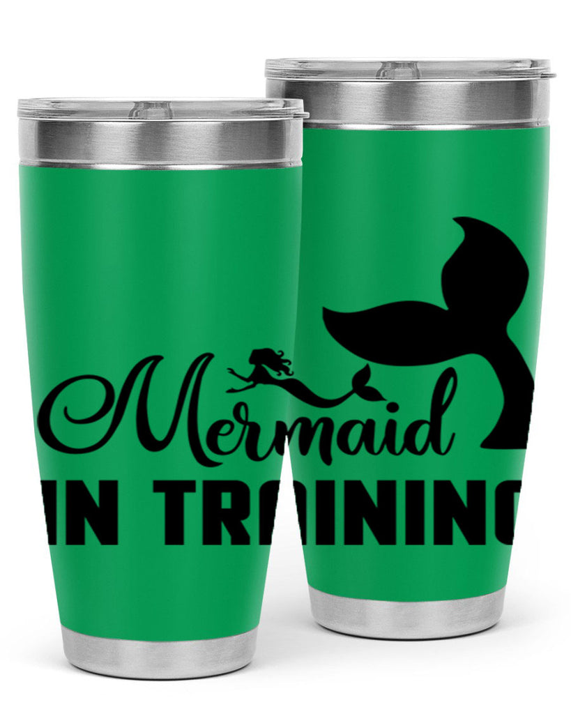 Mermaid in training 423#- mermaid- Tumbler