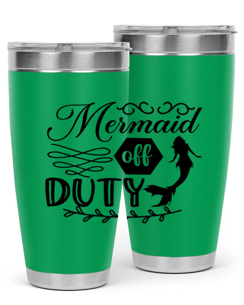 Mermaid off duty 432#- mermaid- Tumbler