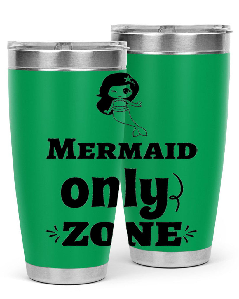 Mermaid only zone 439#- mermaid- Tumbler