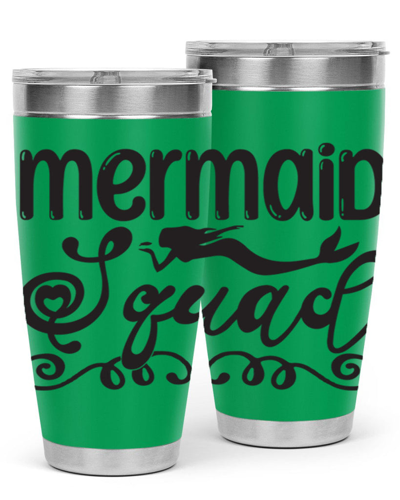 Mermaid squad 446#- mermaid- Tumbler