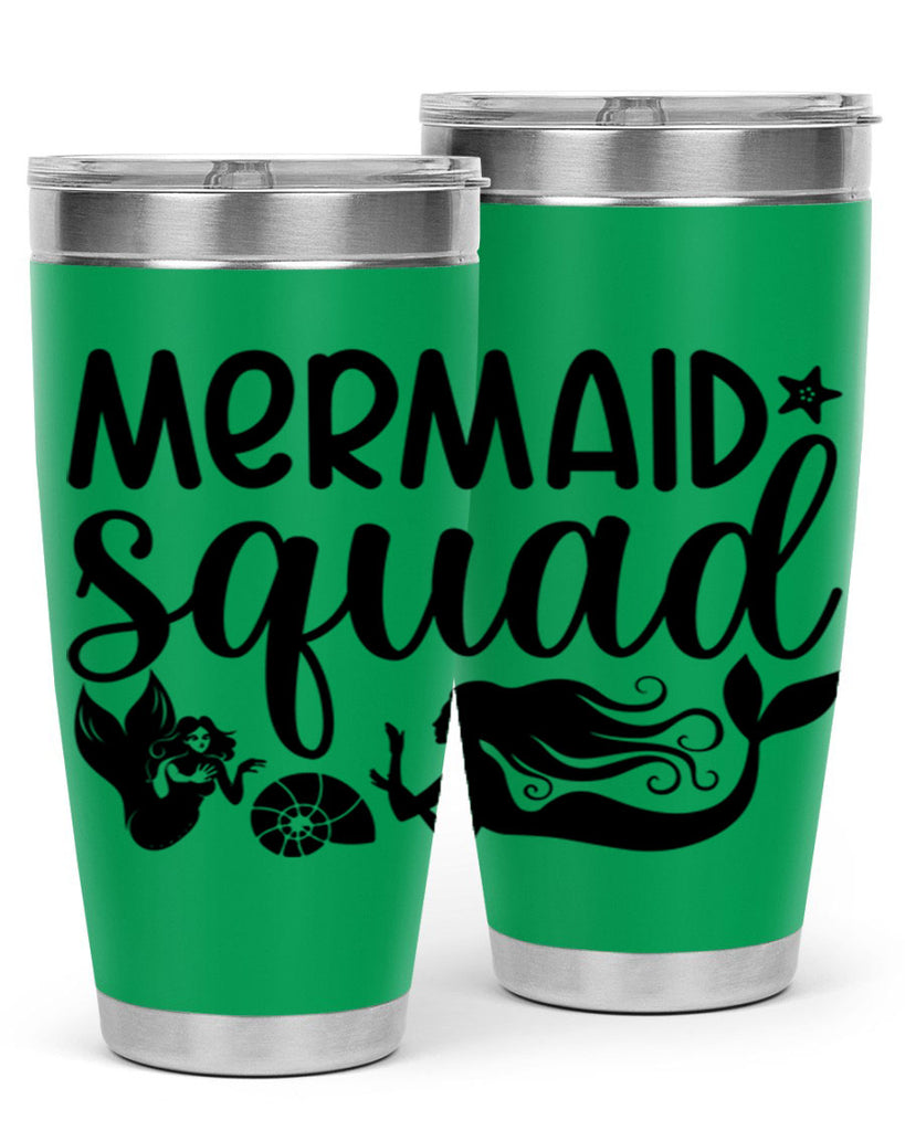 Mermaid squad 447#- mermaid- Tumbler