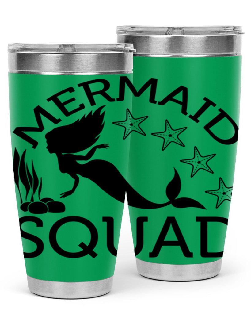 Mermaid squad 448#- mermaid- Tumbler