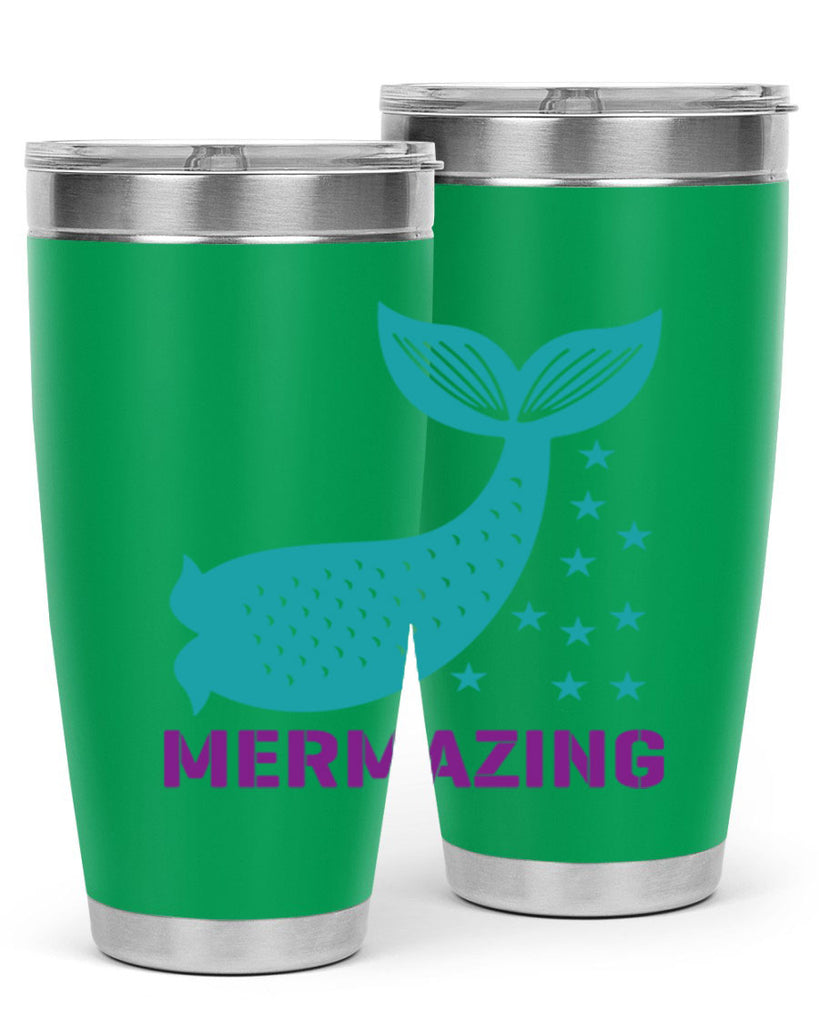 Mermazing 502#- mermaid- Tumbler