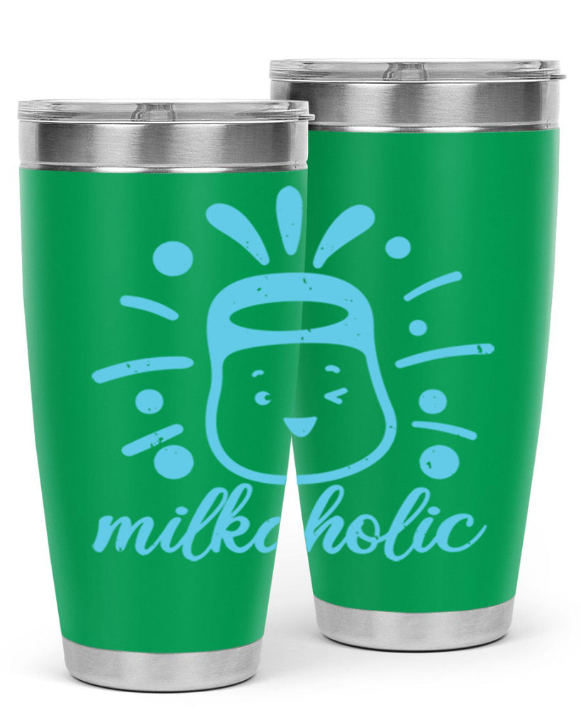 Milkaholic Style 29#- baby shower- tumbler