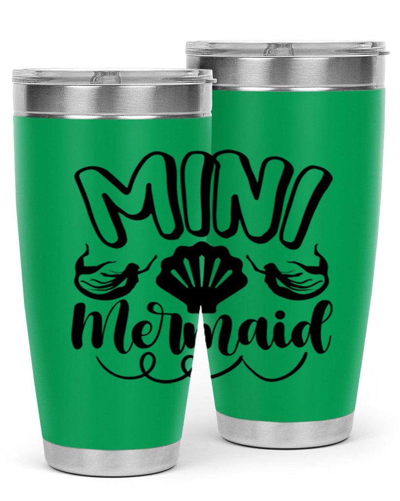 Mini mermaid 506#- mermaid- Tumbler