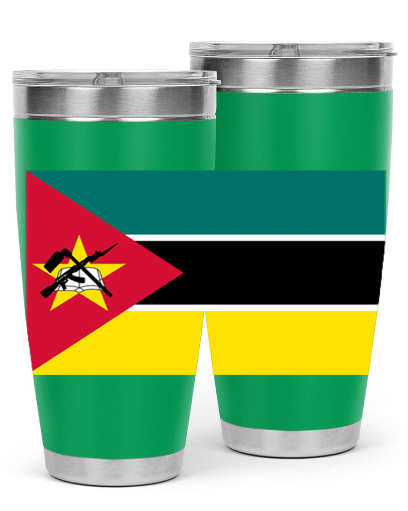 Mozambique 80#- world flags- Tumbler