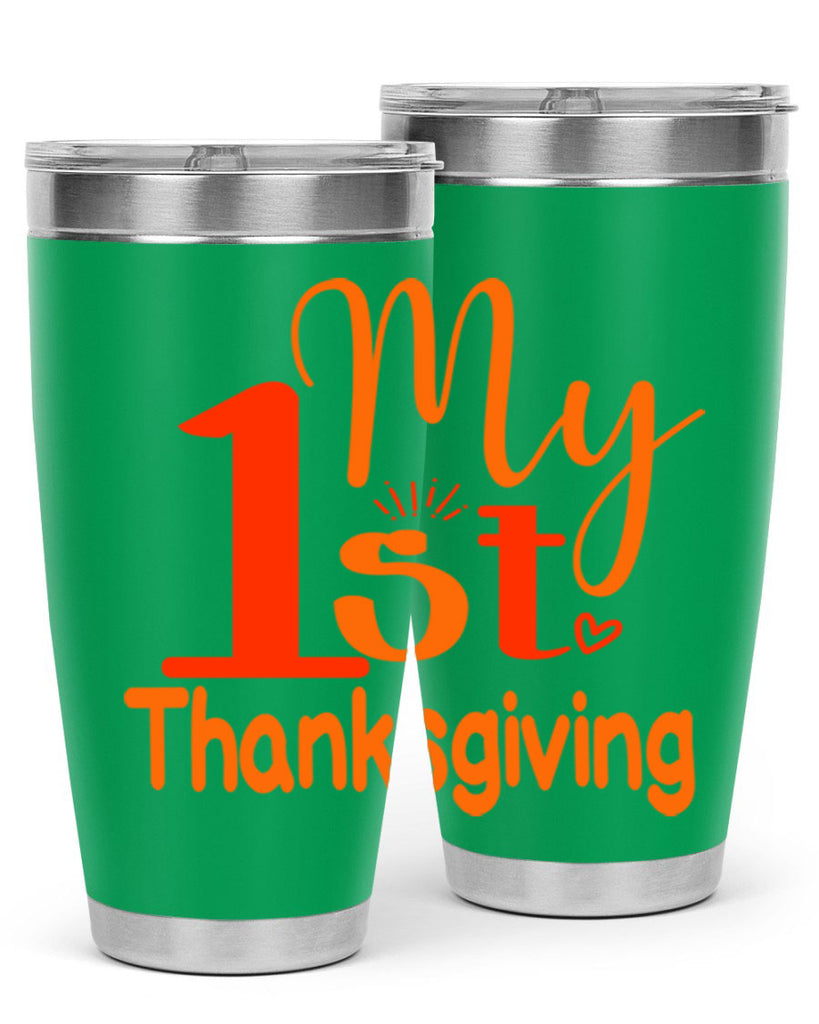My st Thanksgiving Design 431#- fall- Tumbler
