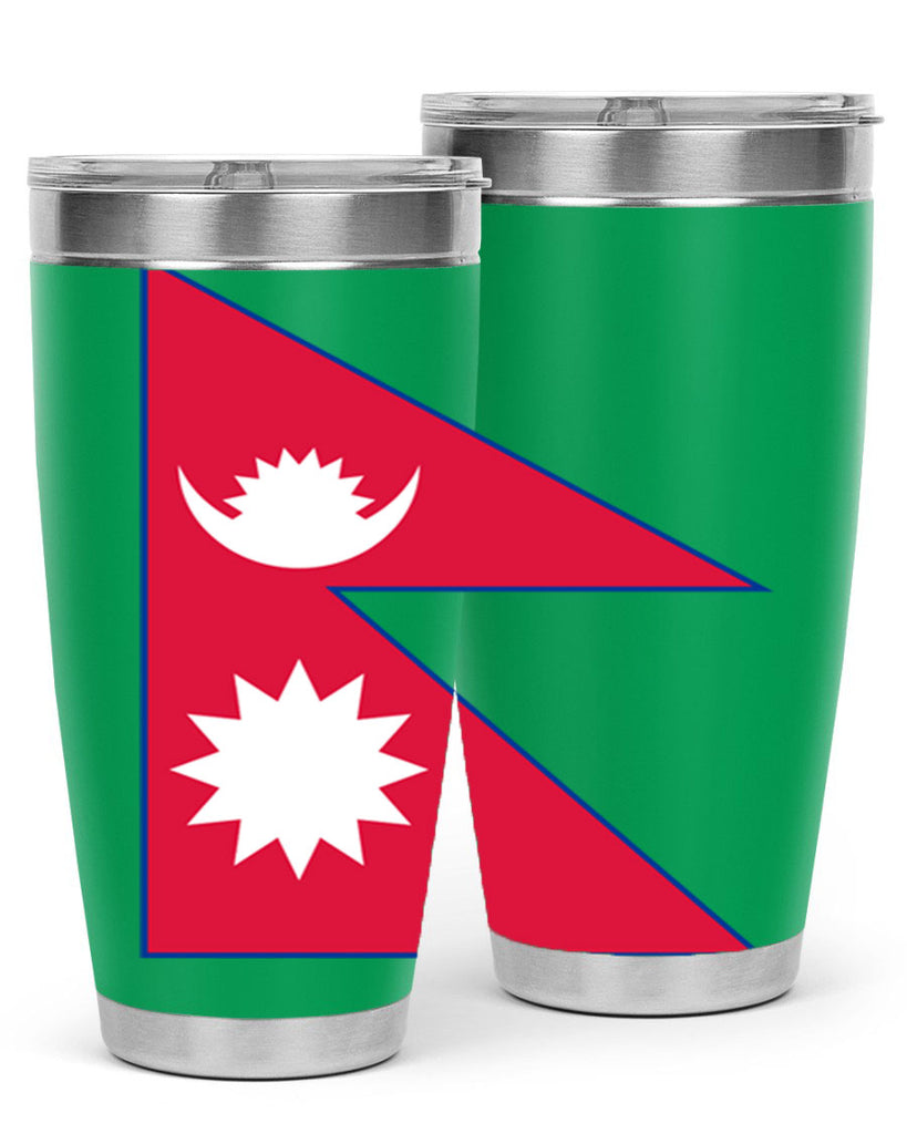 Nepal 76#- world flags- Tumbler