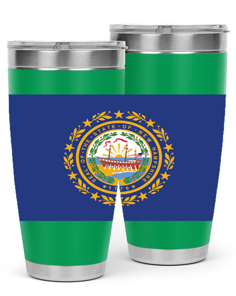 New Hampshire 23#- Us Flags- Tumbler