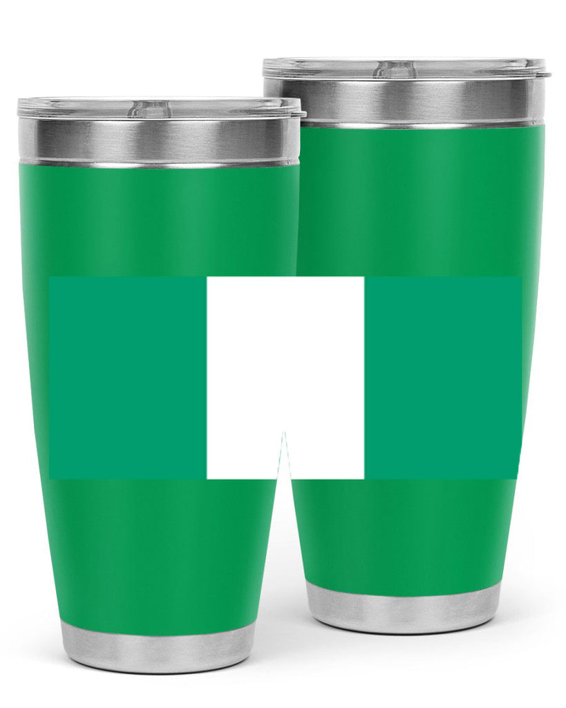 Nigeria 71#- world flags- Tumbler