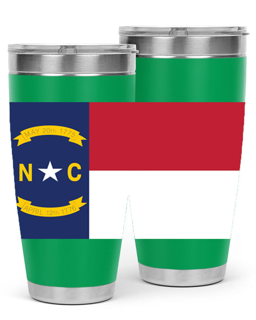 North Carolina 19#- Us Flags- Tumbler