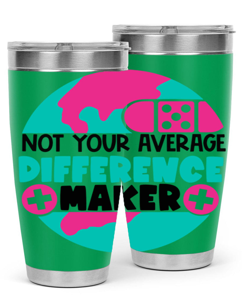 Not Your Averange Difference Maker Style Style 122#- nurse- tumbler