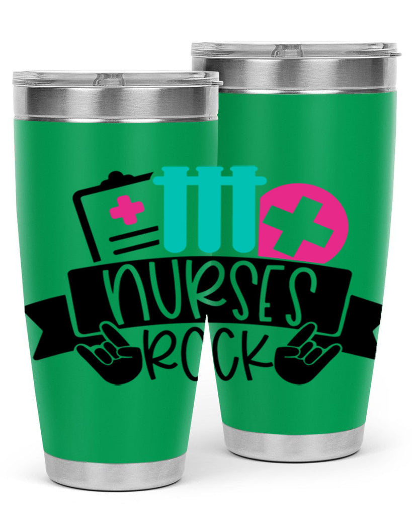 Nurses Rock Style Style 78#- nurse- tumbler