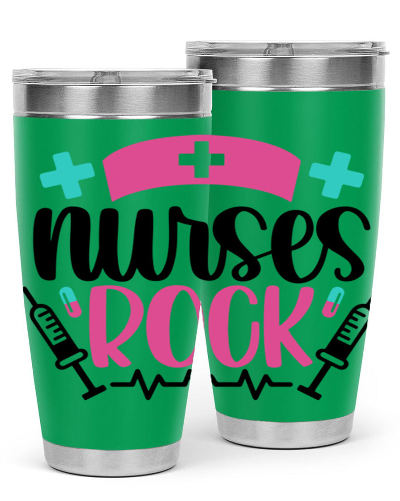 Nurses Rock Style Style 79#- nurse- tumbler