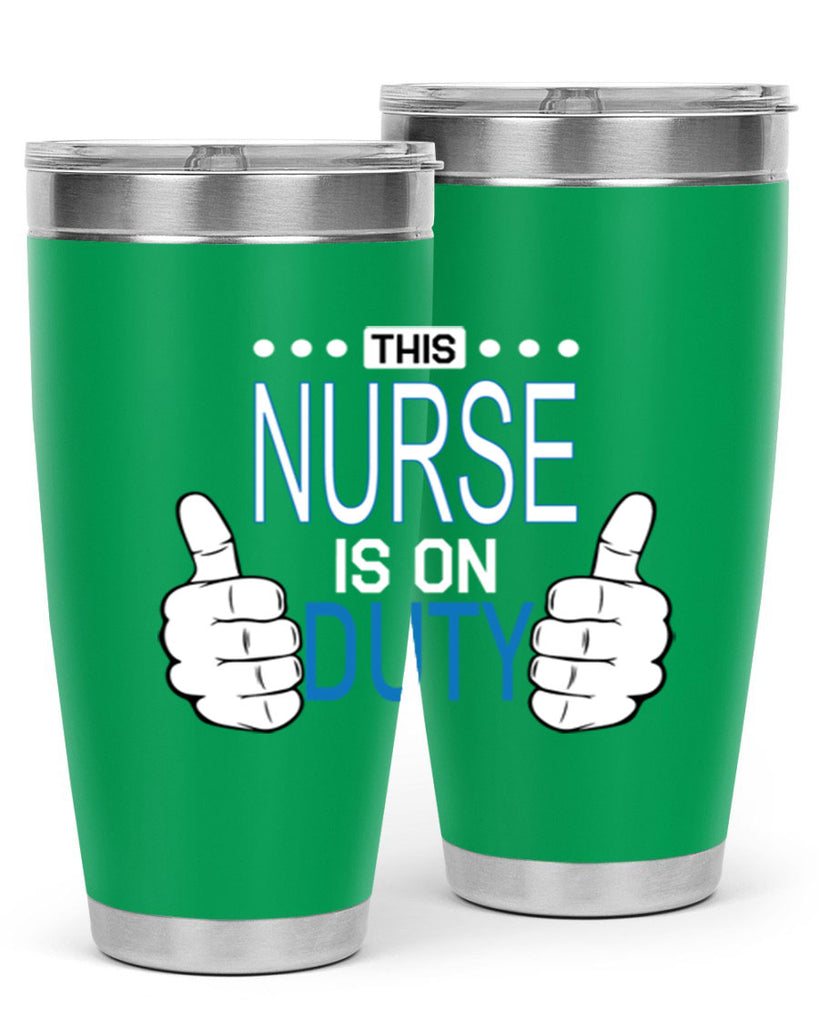 NursetransperntPNG Style 400#- nurse- tumbler