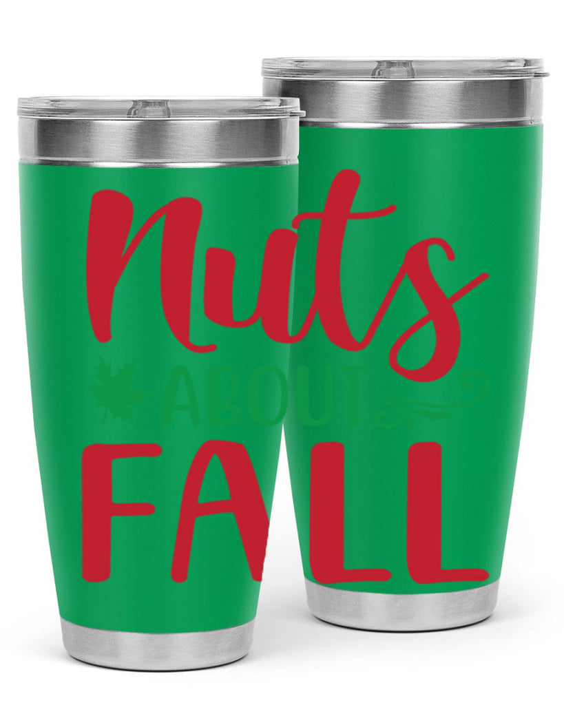 Nuts About Fall 443#- fall- Tumbler