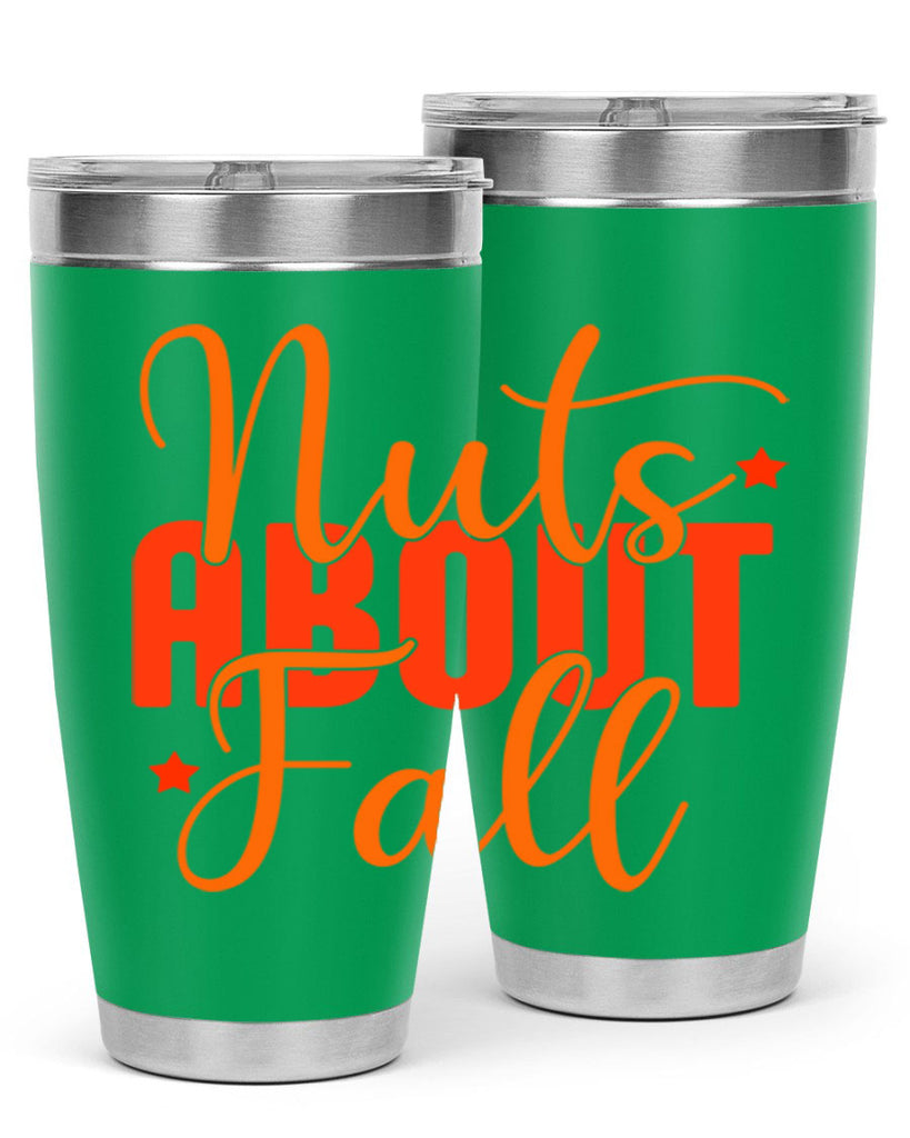Nuts About Fall Design 444#- fall- Tumbler