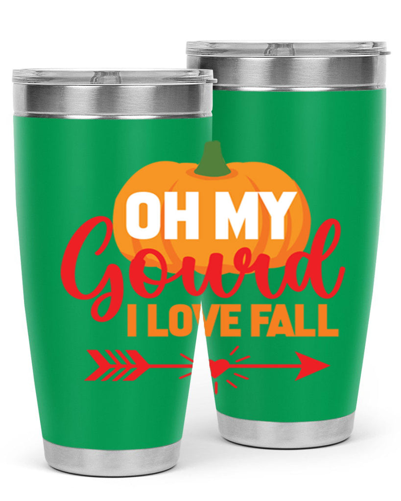 OhMyGourdILove 459#- fall- Tumbler