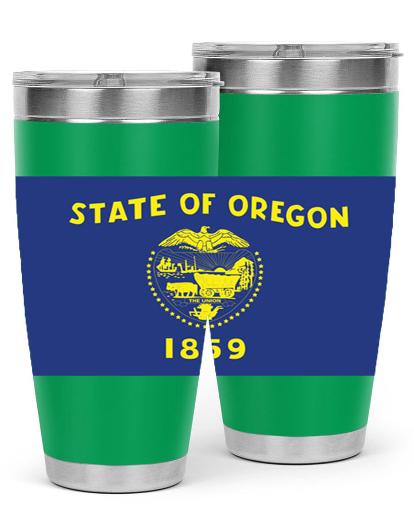 Oregon 15#- Us Flags- Tumbler