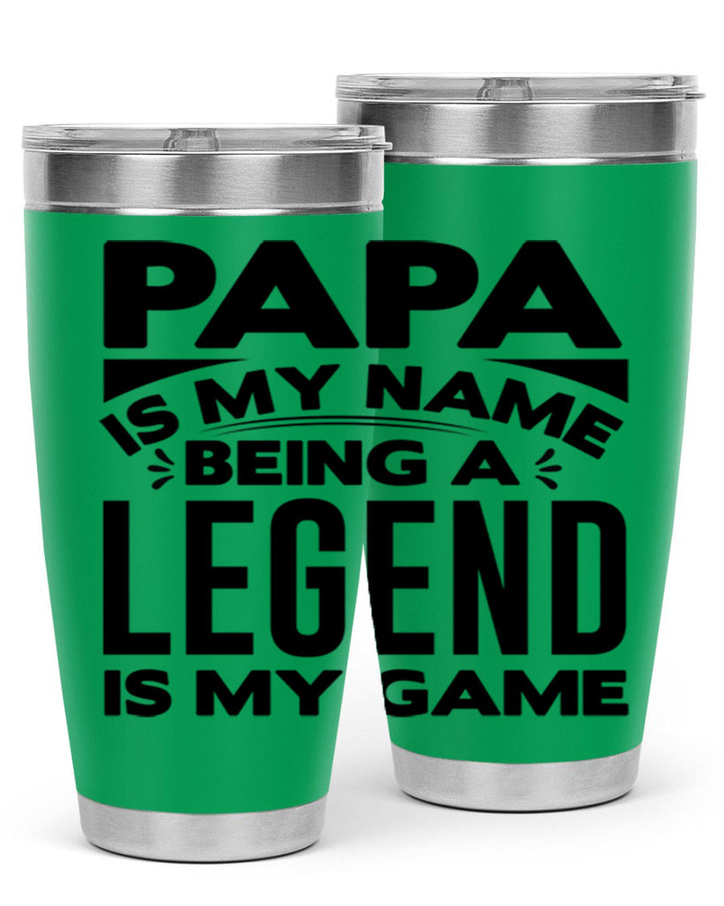 Papa 125#- grandpa - papa- Tumbler