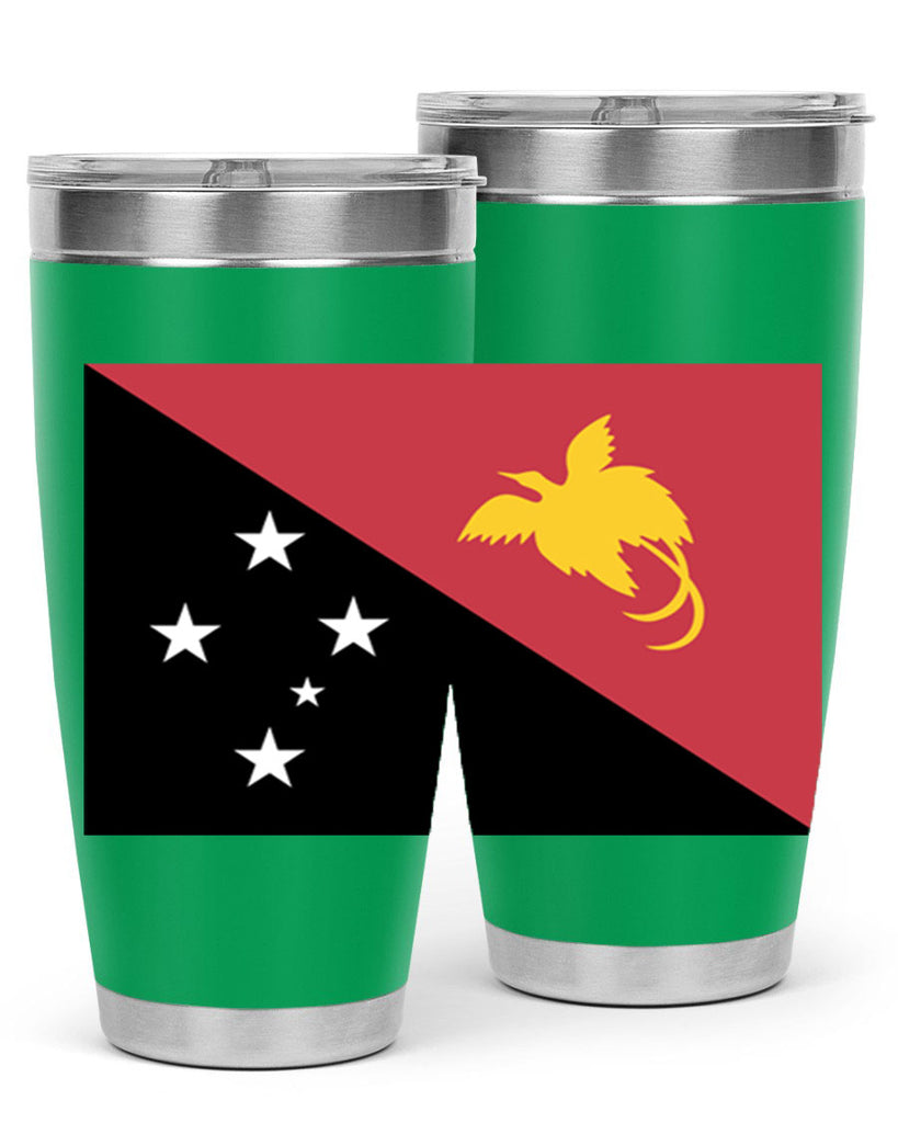 Papua New Guinea 62#- world flags- Tumbler