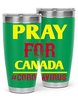 Pray For Canada Style 7#- corona virus- Cotton Tank