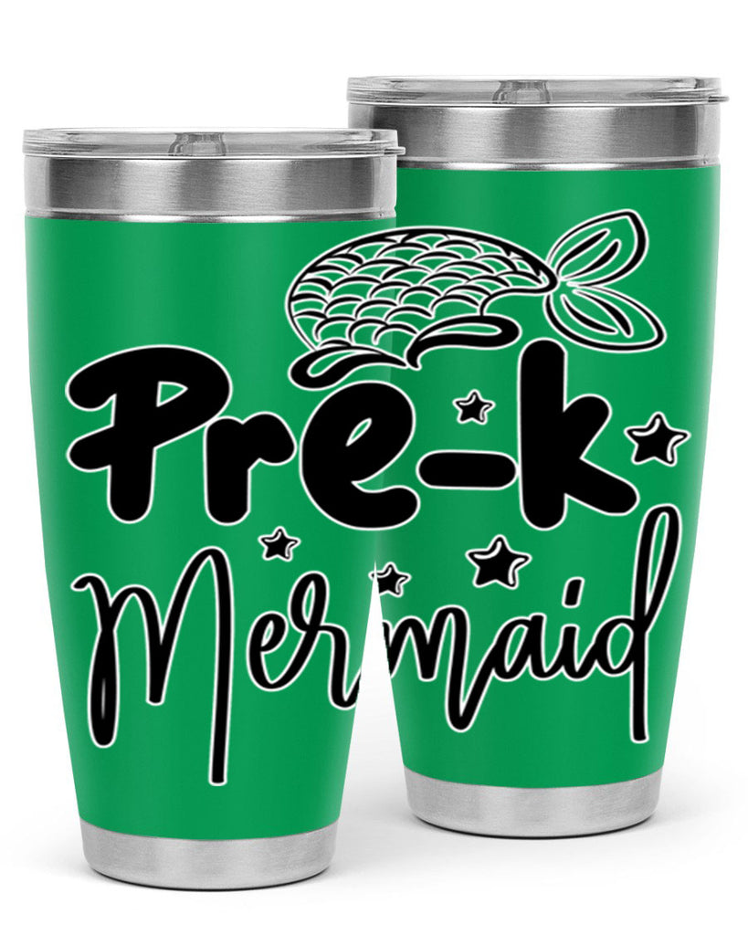 Prek Mermaid 545#- mermaid- Tumbler