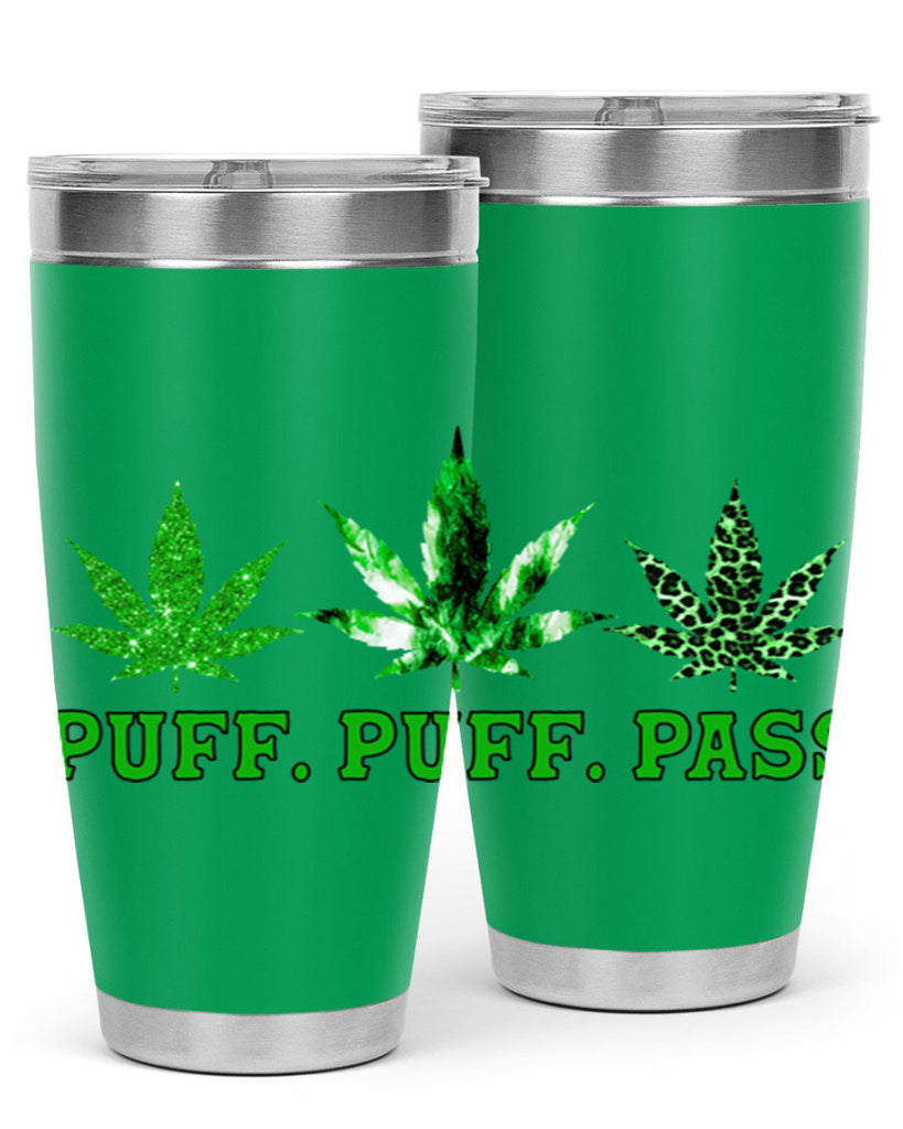 Puff Puff Pass 221#- marijuana- Tumbler