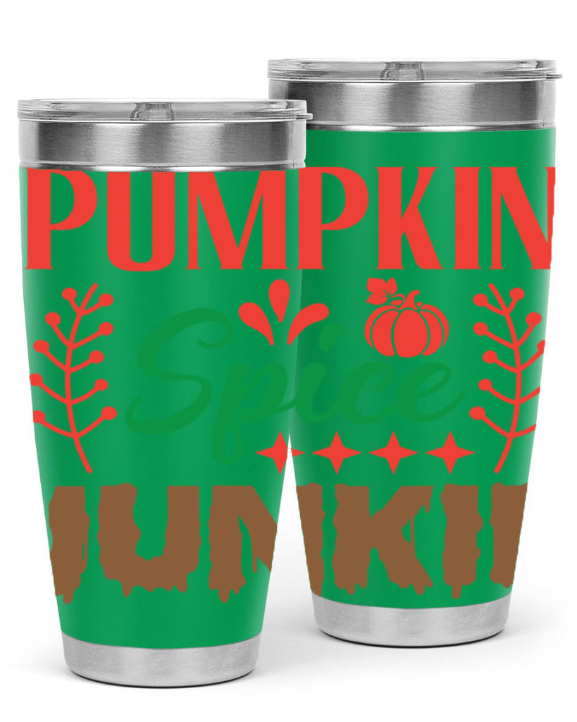 Pumpkin Spice Junkie 547#- fall- Tumbler