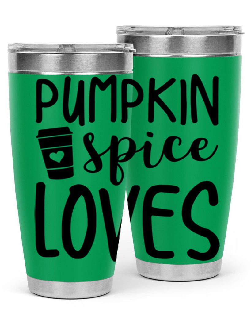 Pumpkin Spice Loves 555#- fall- Tumbler