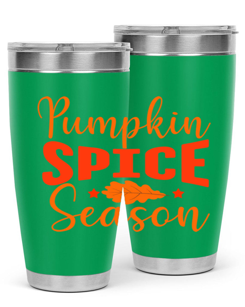 Pumpkin Spice Season Design 557#- fall- Tumbler