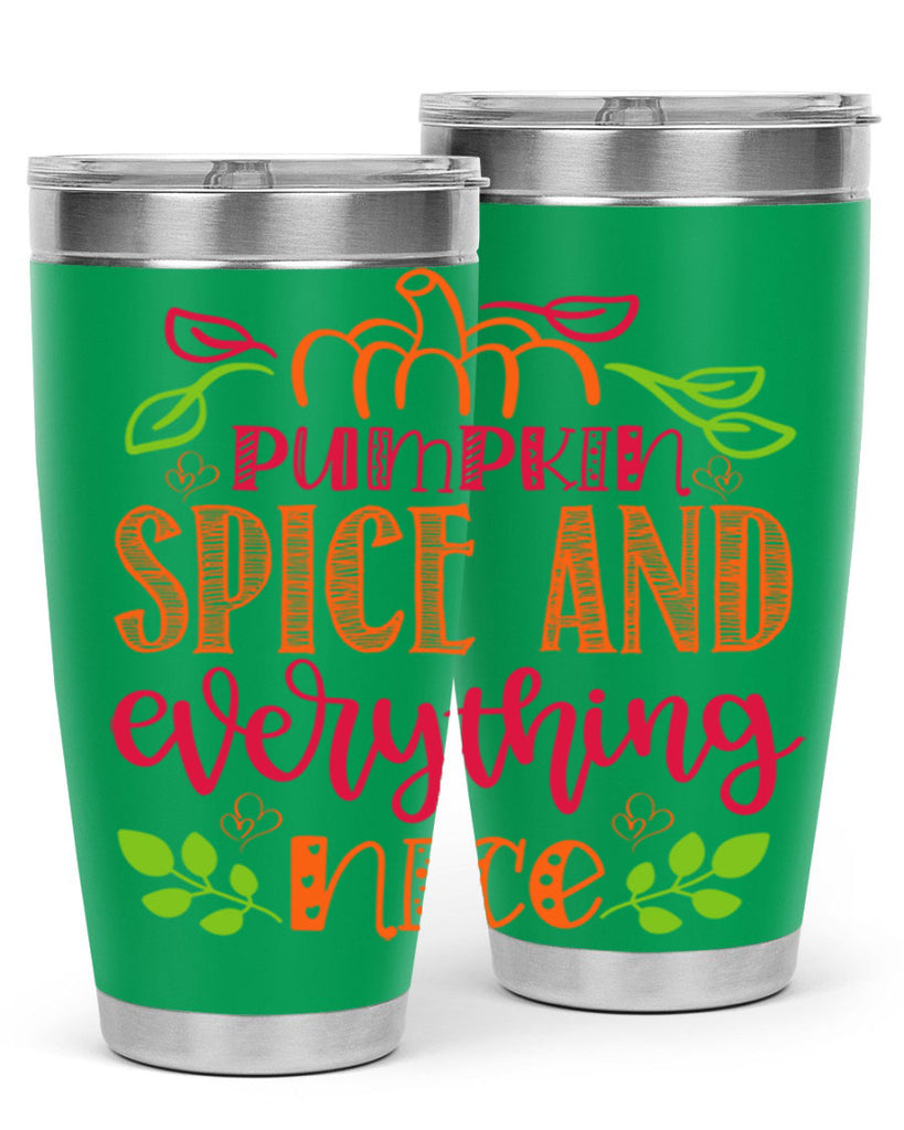 Pumpkin Spice and Everything Nice 536#- fall- Tumbler