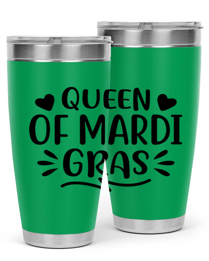 Queen Of Mardi Gras 133#- fashion- Cotton Tank