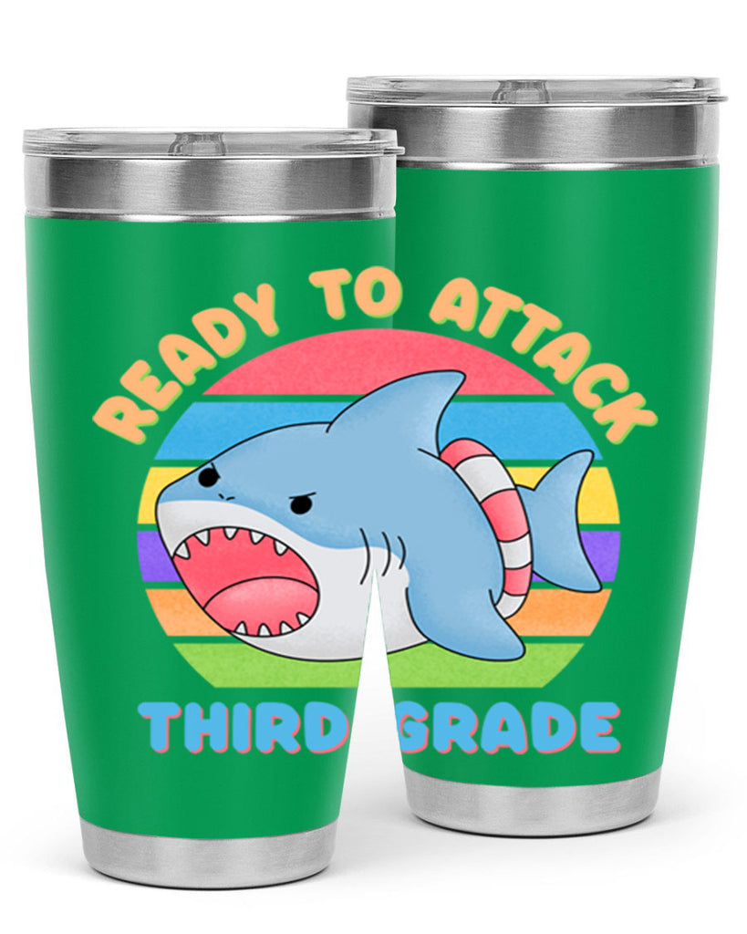 Ready to Attack 3rd Grade 19#- 3rd grade- Tumbler