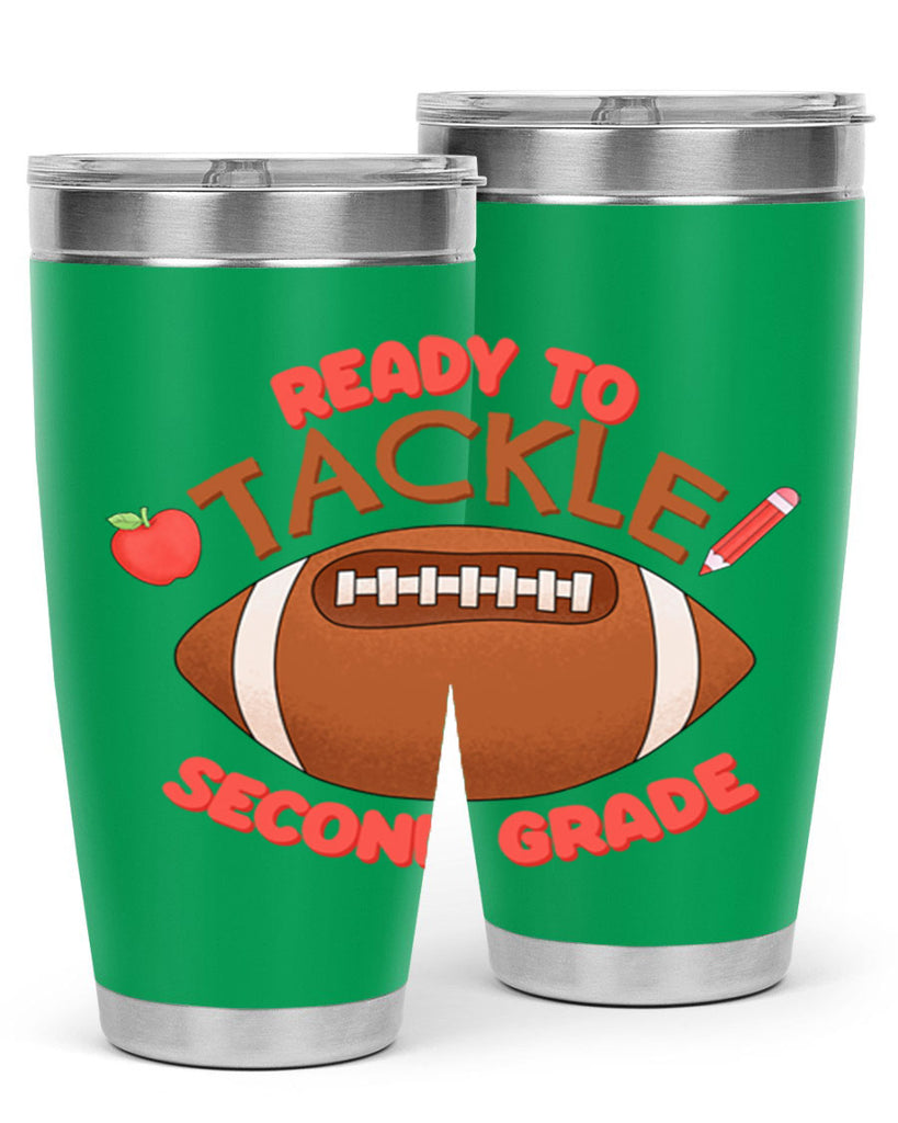 Ready to tackle 2nd Grade 22#- second grade- Tumbler