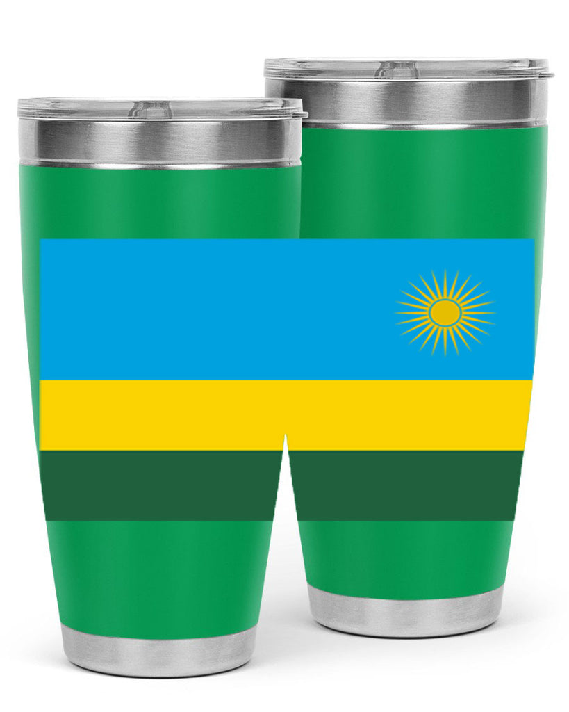 Rwanda 53#- world flags- Tumbler