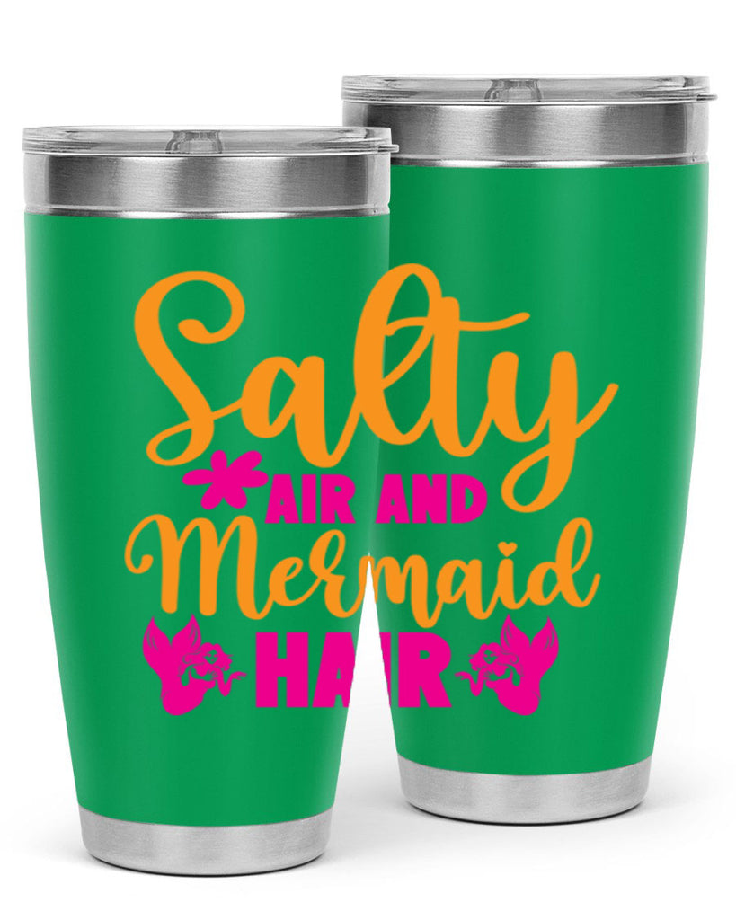 Salty Air And Mermaid Hair 560#- mermaid- Tumbler