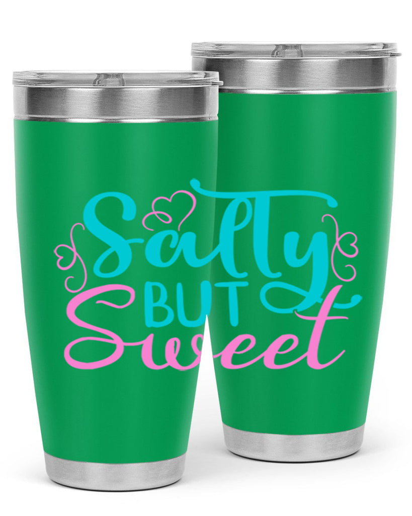 Salty But Sweet 565#- mermaid- Tumbler